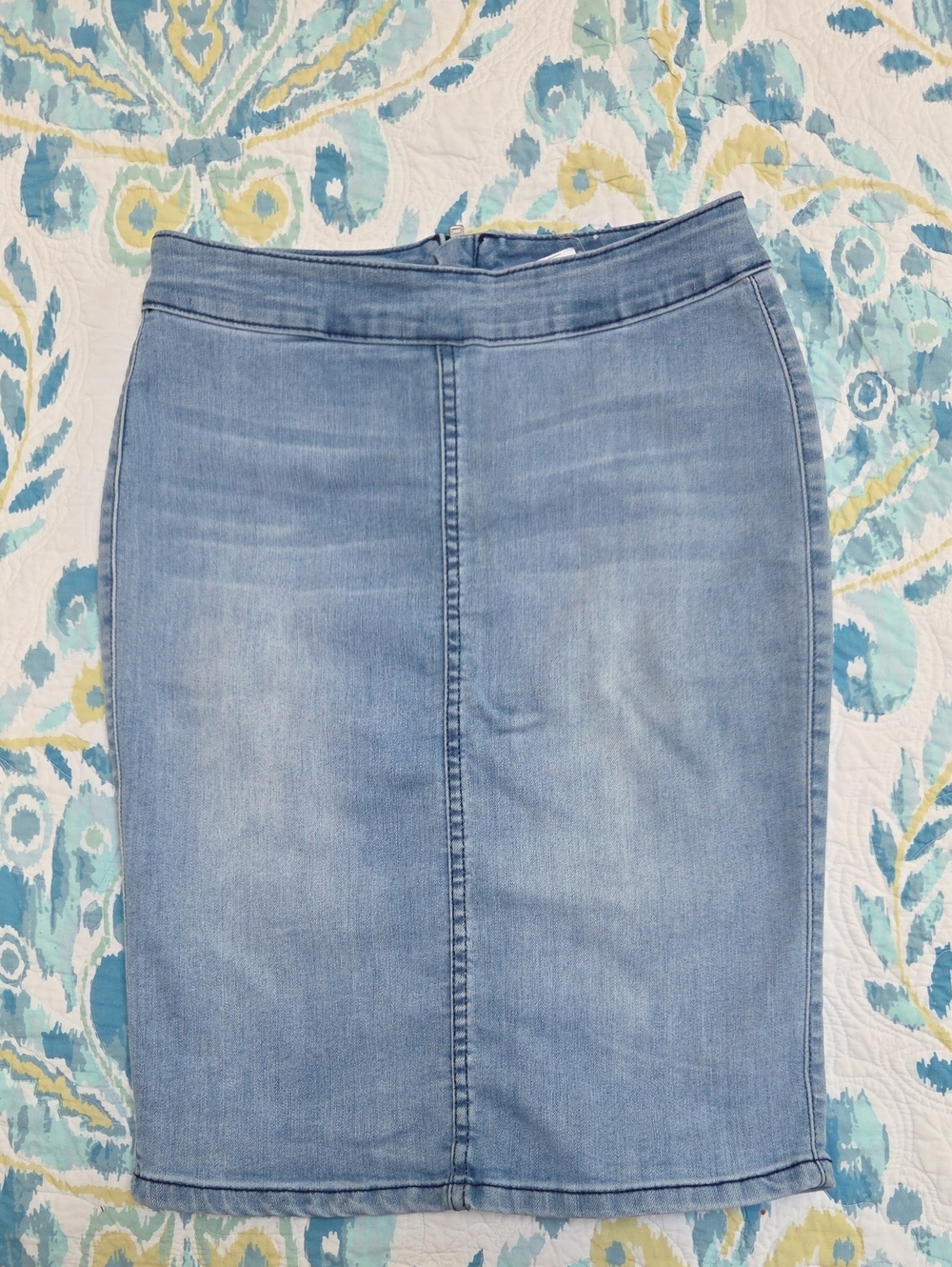 Urban Heritage Light Blue Denim Skirt